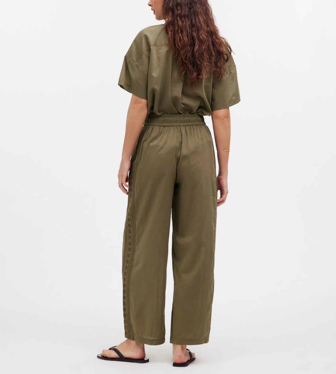 Madewell embroidered set. NWT