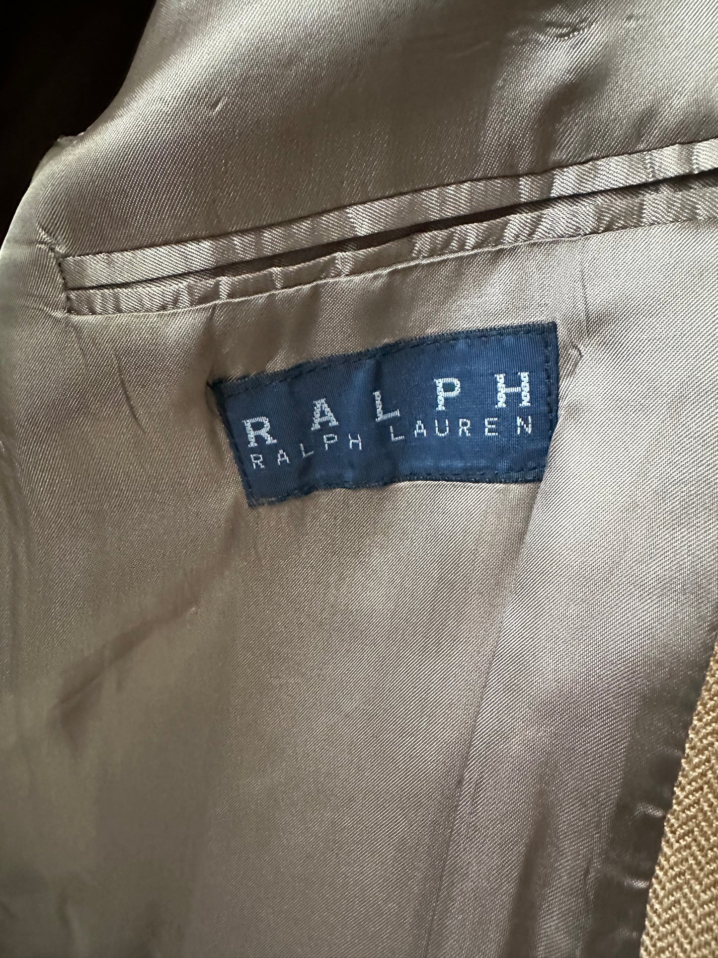 90s Ralph Lauren wool/cashmere blazer. Made in Canada