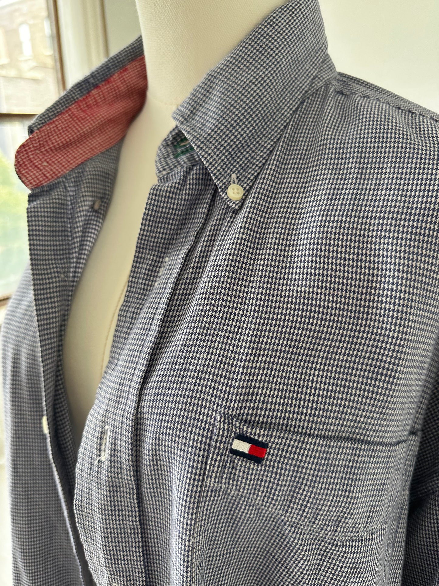 90s Tommy Hilfiger cotton check button down