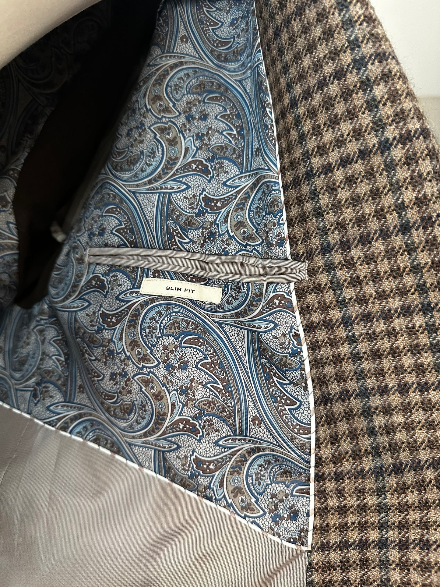 90s Joe by Joseph Abboud plaid wool blazer