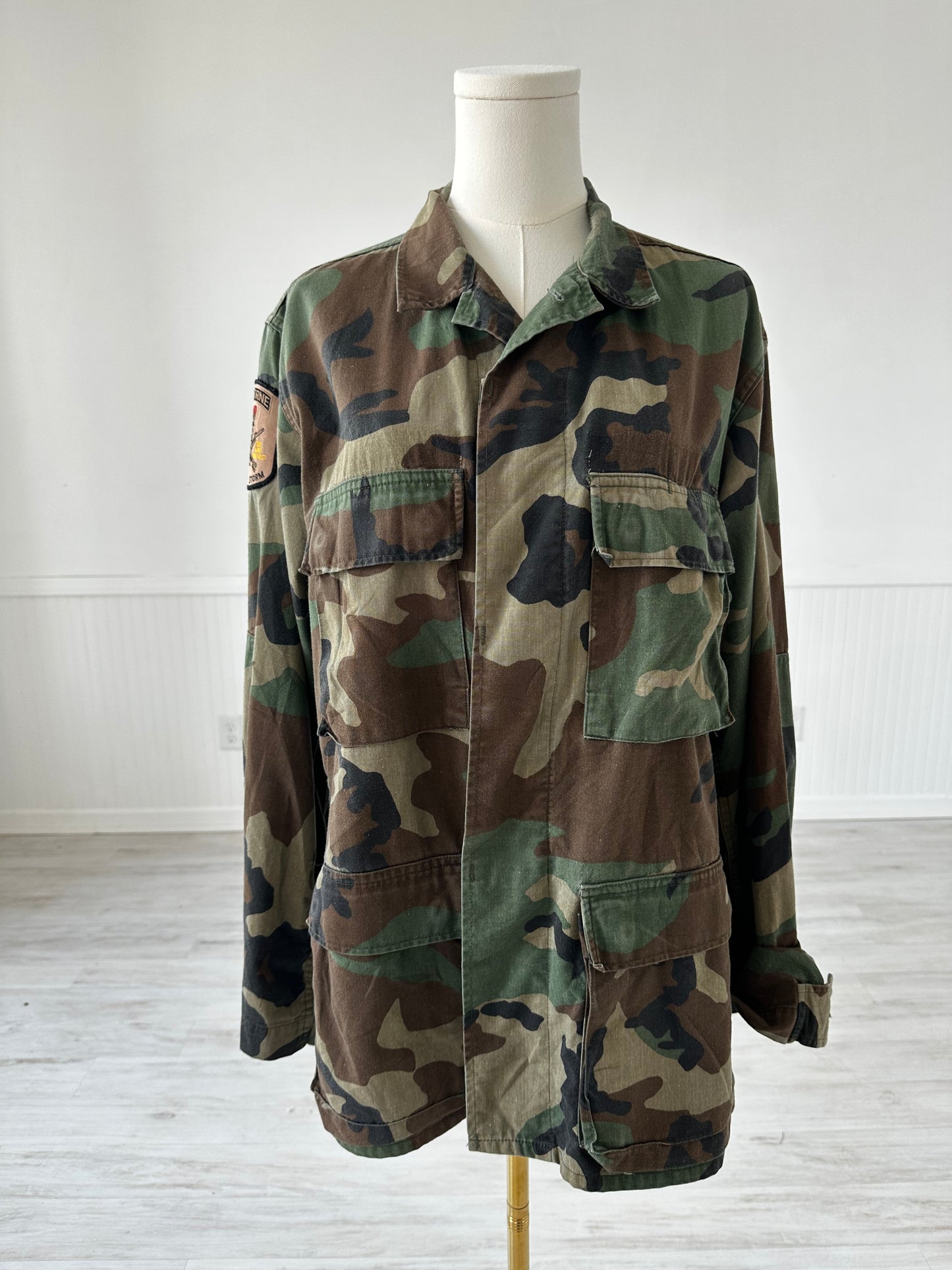 90s Army fatigue jacket