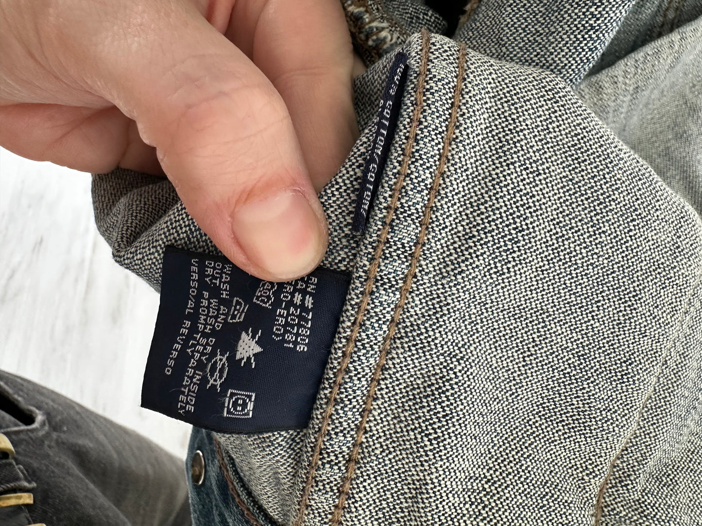 90s Tommy John denim jacket