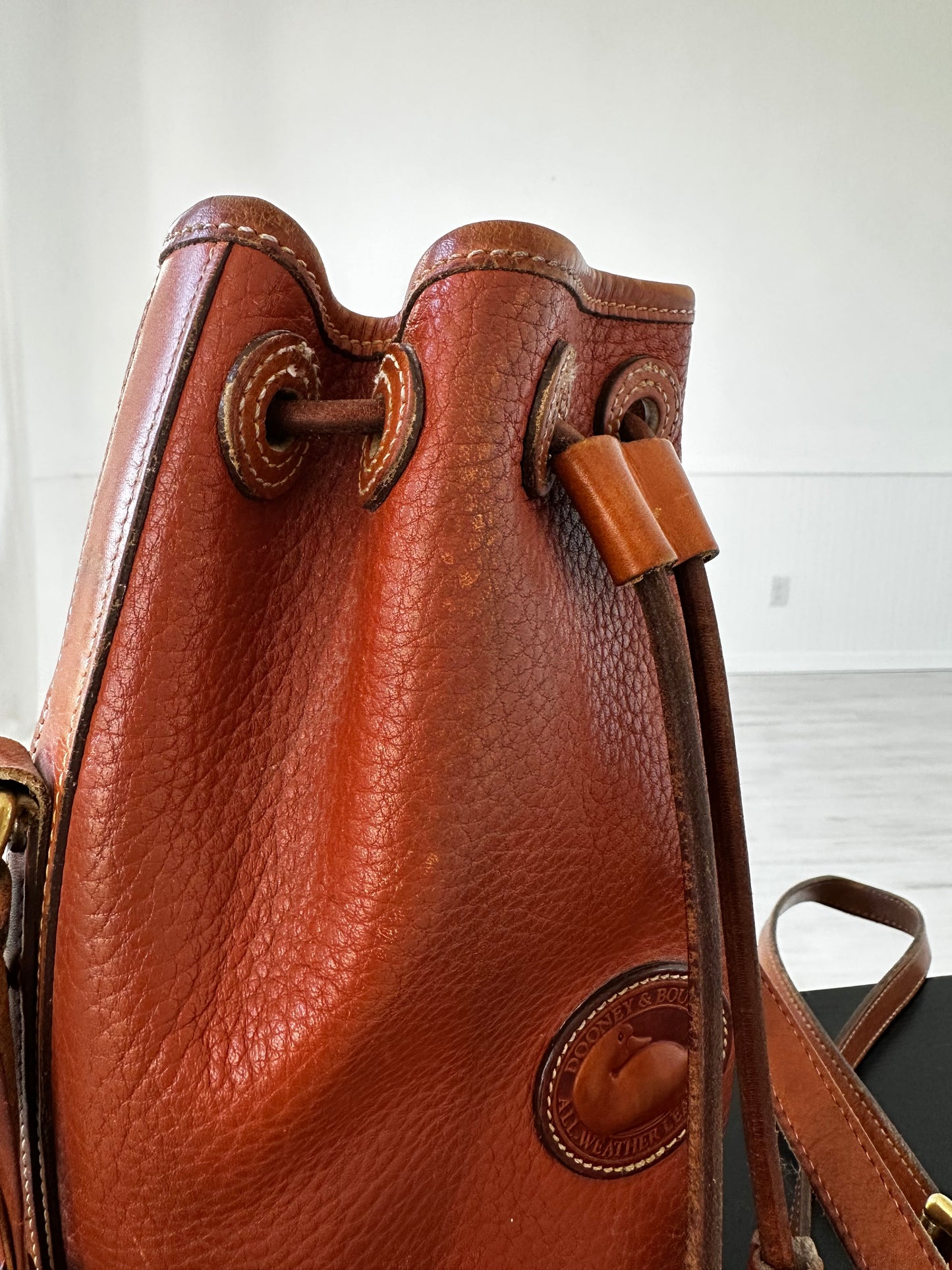 90s Dooney and Bourke mini bucket bag