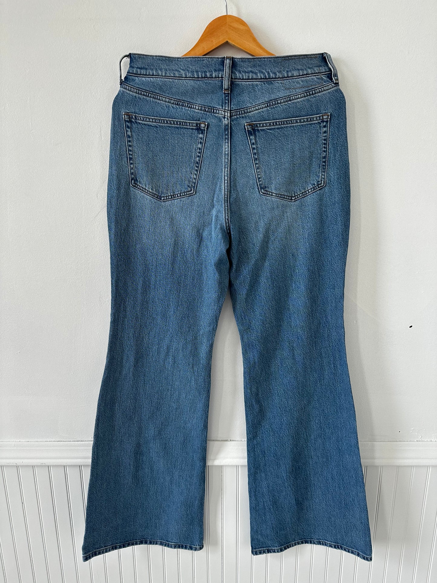 JCrew 96’ stretch flare jeans. NWT