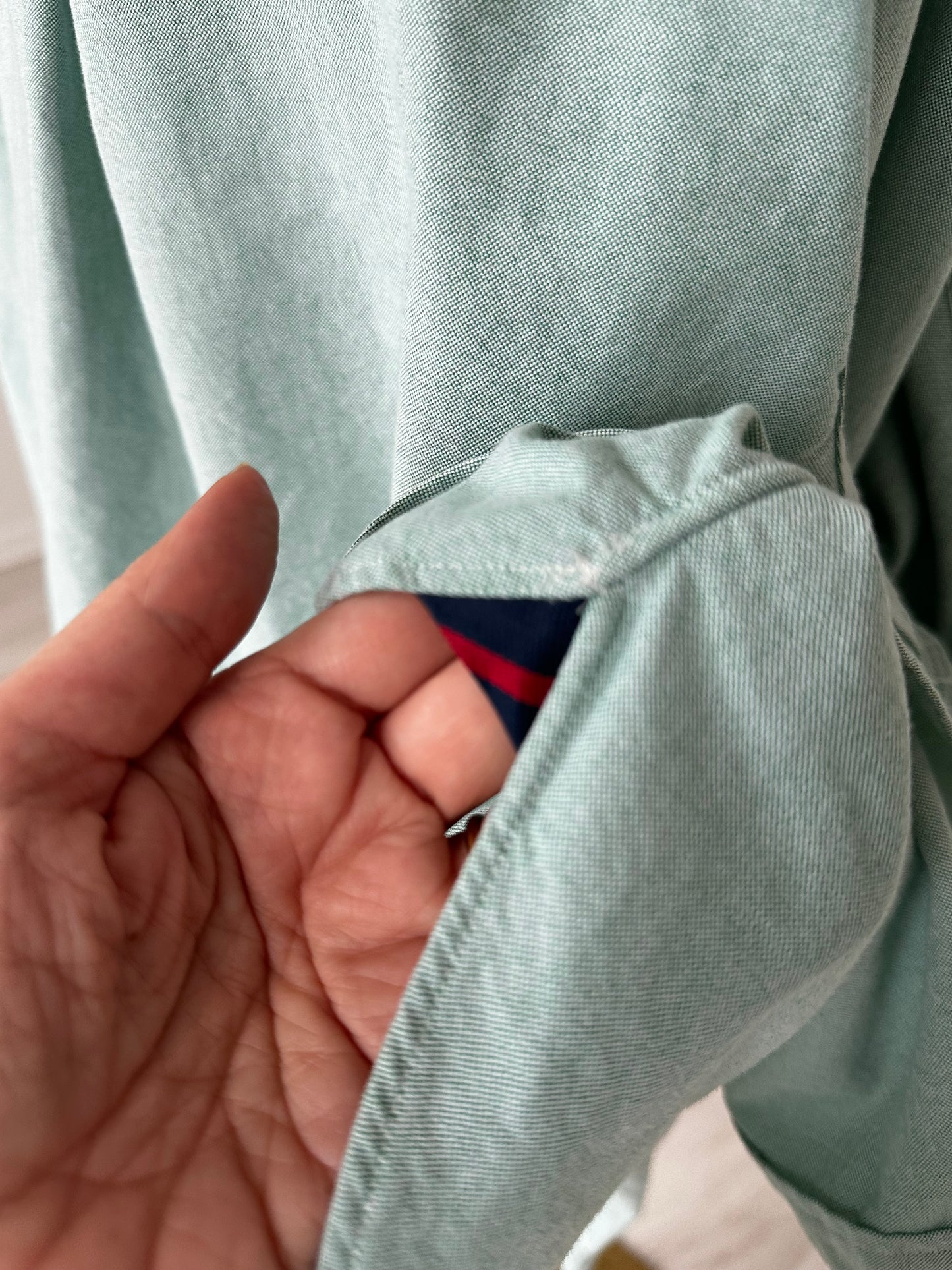 90s Ralph Lauren green Oxford