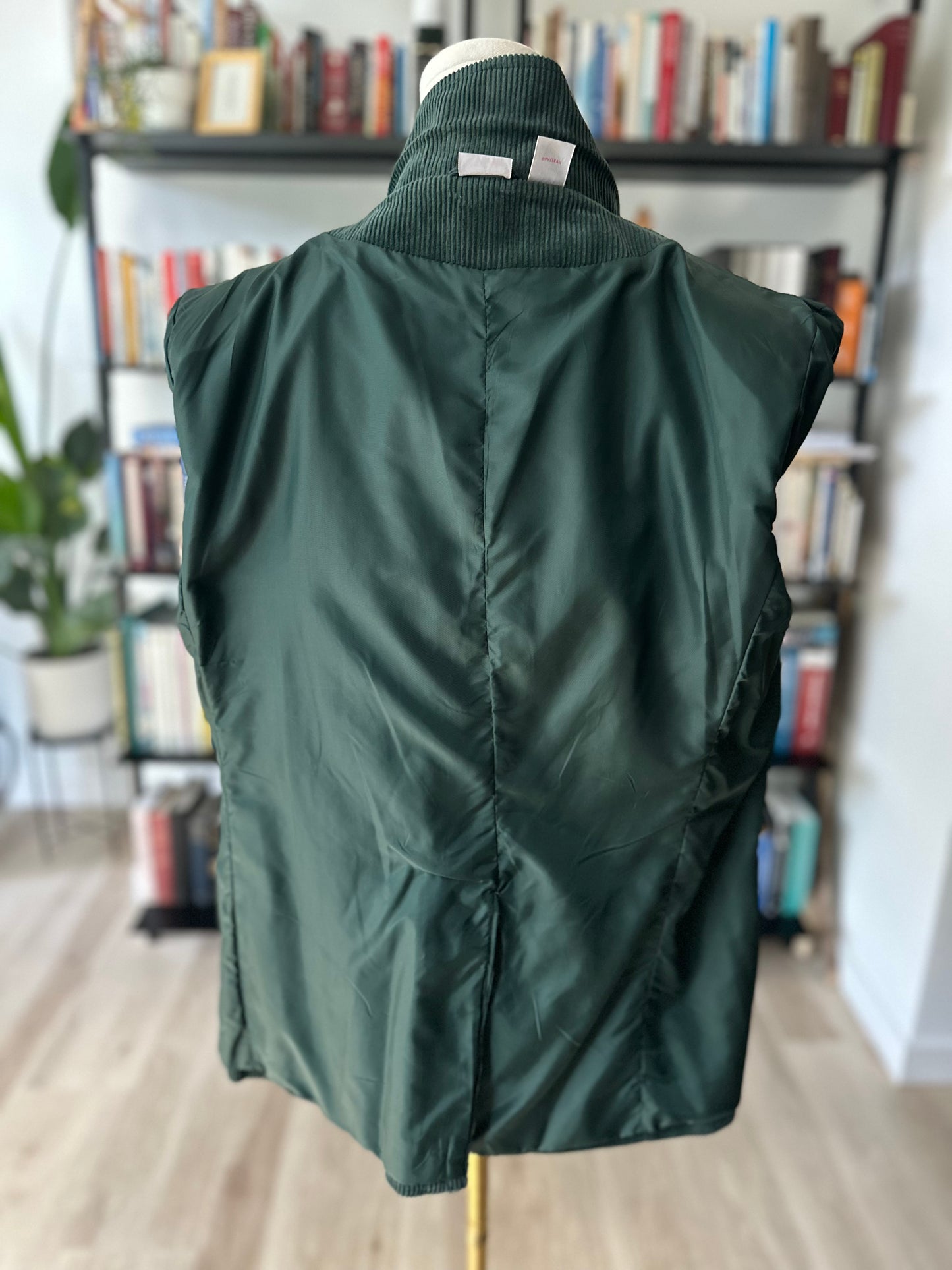 80s JCPenney hunter green corduroy blazer