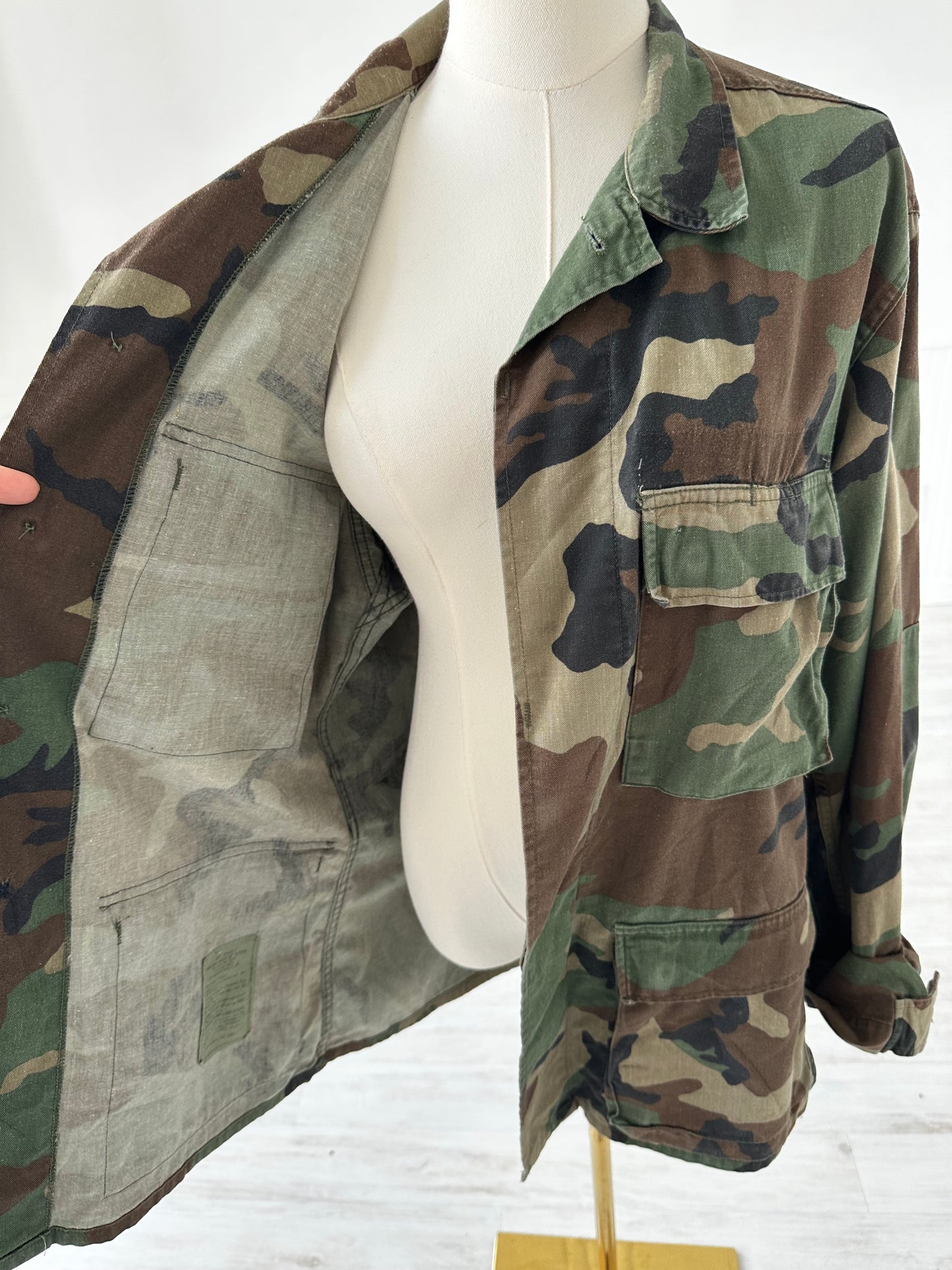 90s Army fatigue jacket