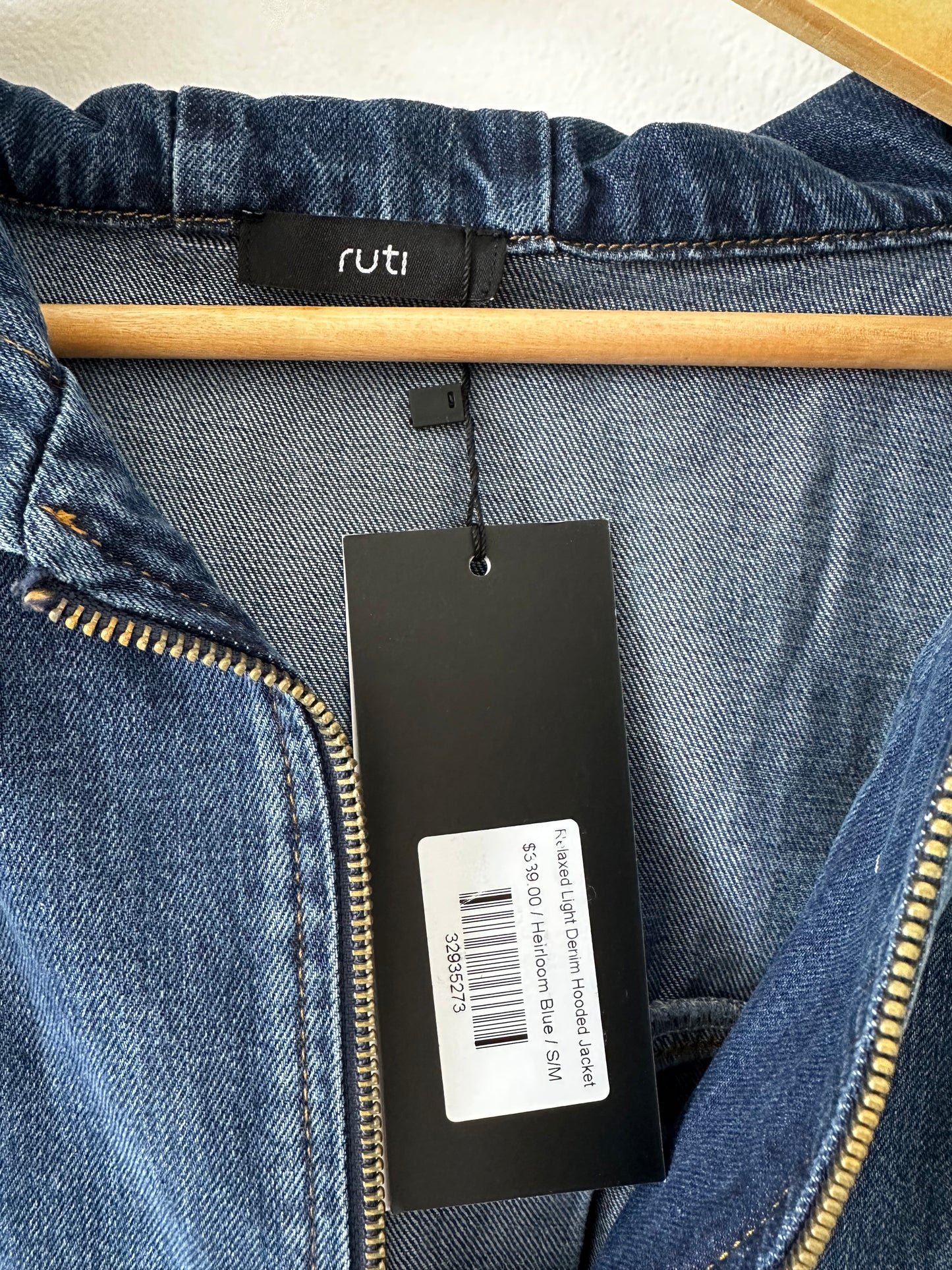 Ruti denim hoodie. Size medium