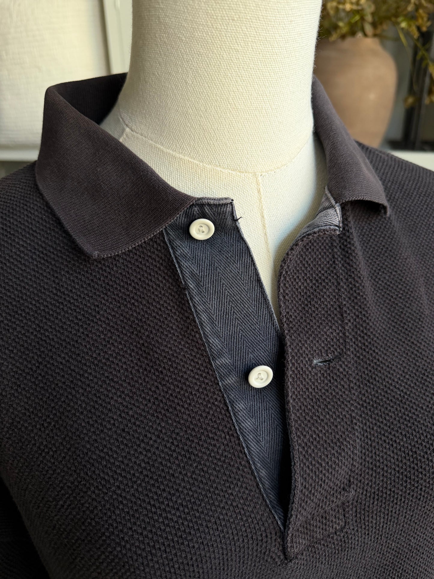 90s JCrew navy rugby
