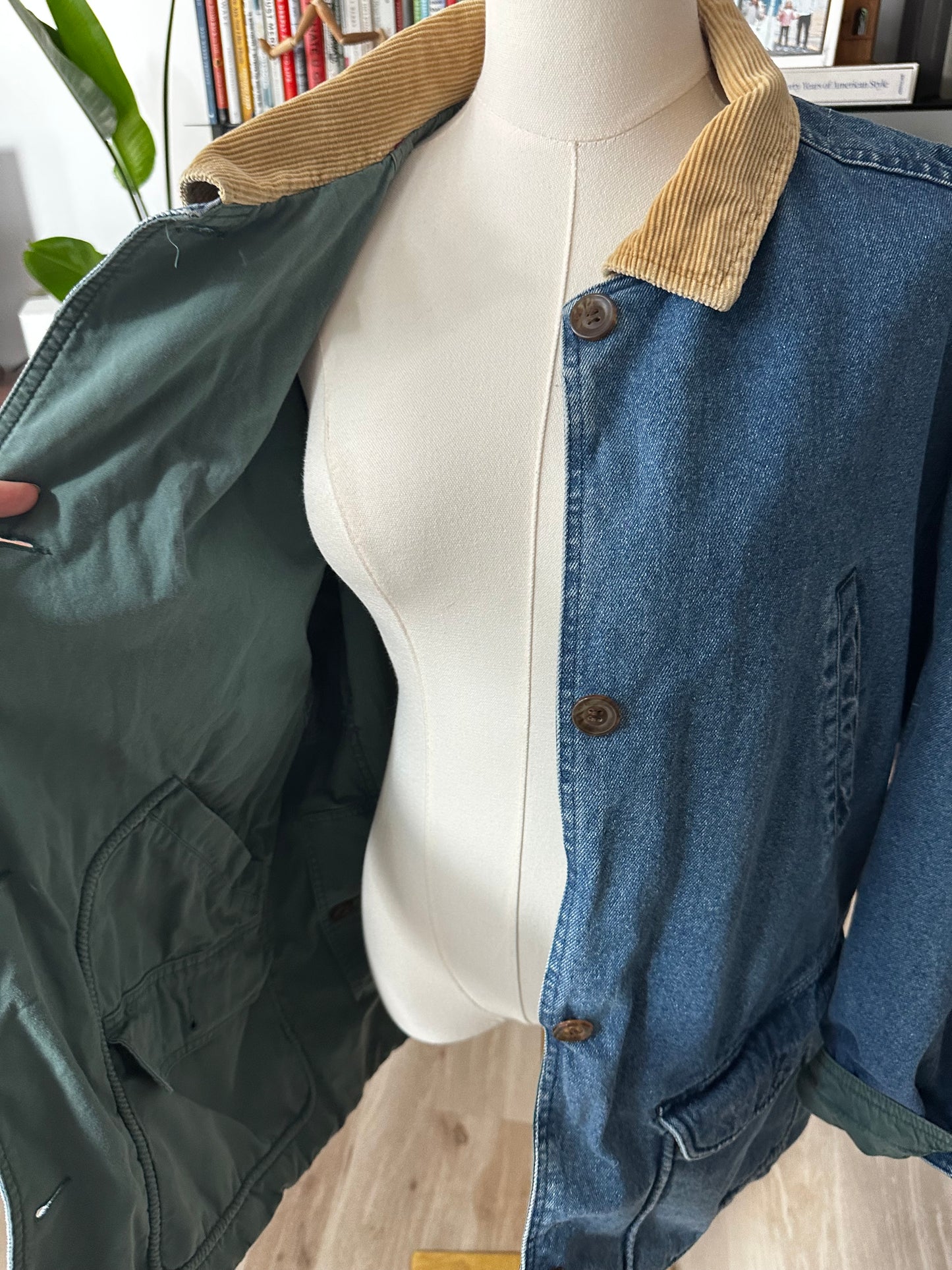 90s Reversible barn jacket