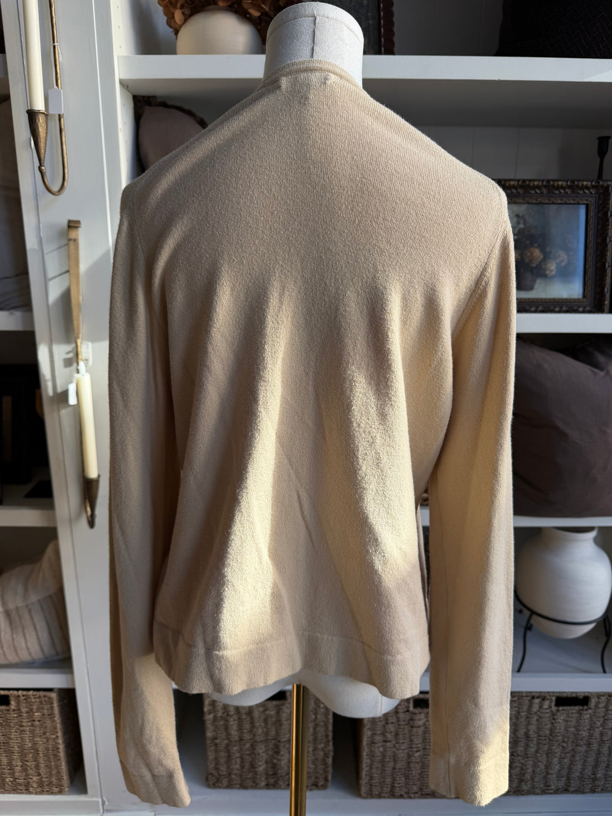 00s Burberry cotton cardigan. Made in Italy