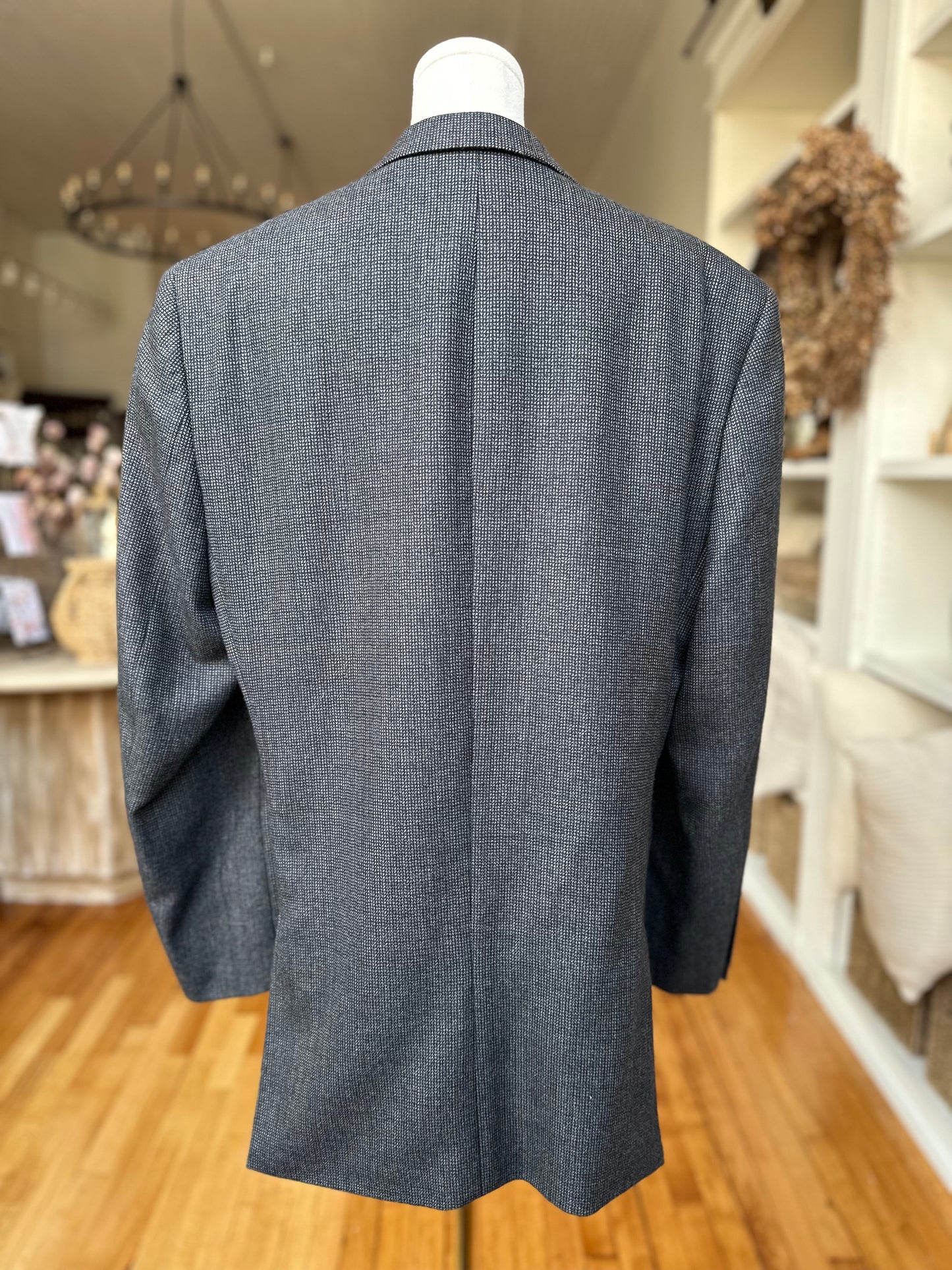 90s Pronto-Uomo Couture lambswool blazer