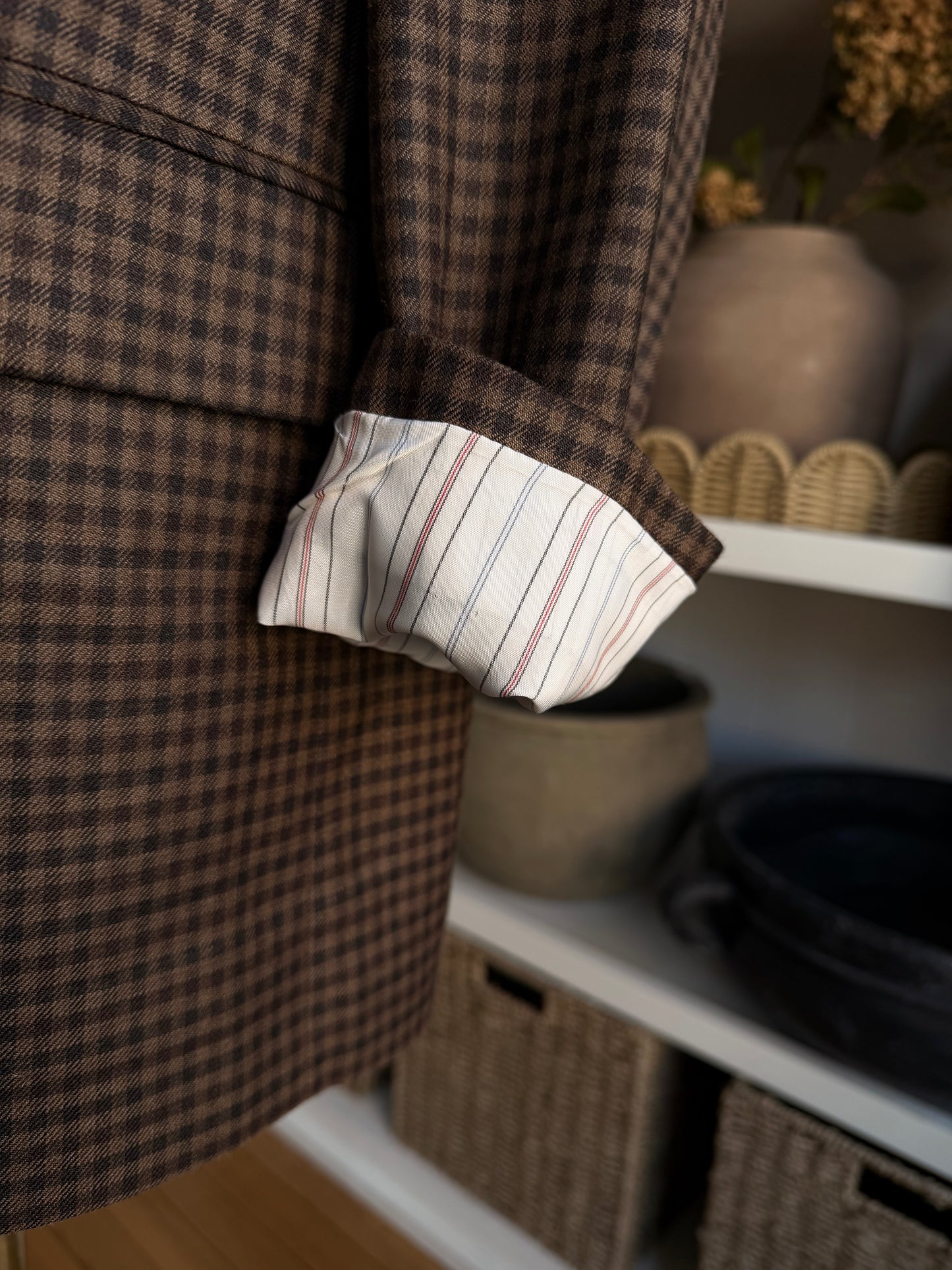 90s Ralph Lauren wool silk blazer. Made in Canada