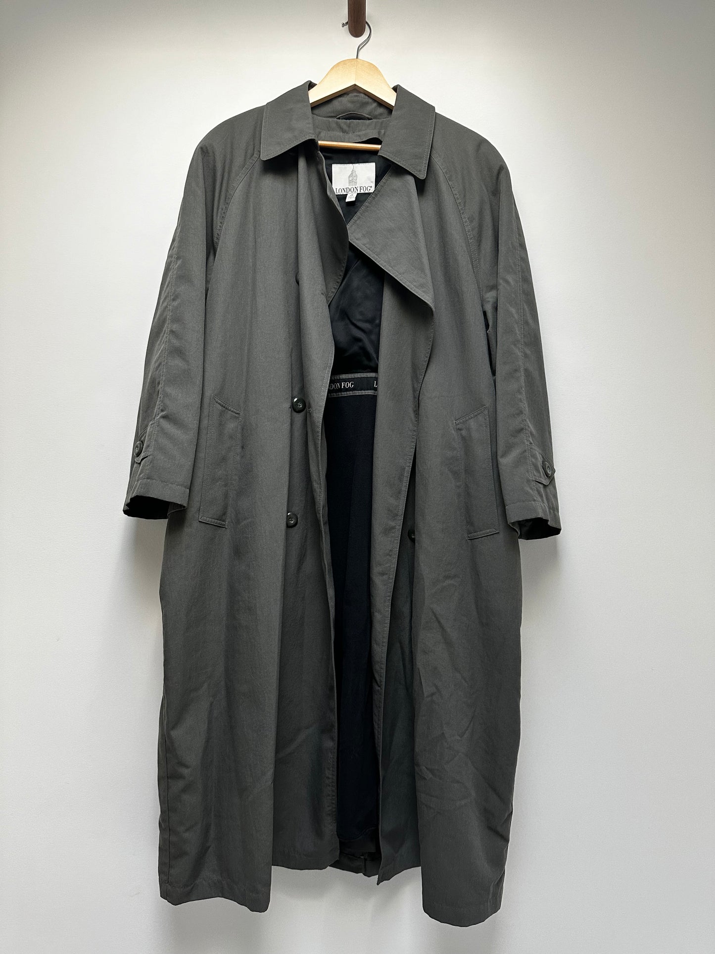 Vintage London Fog green trench