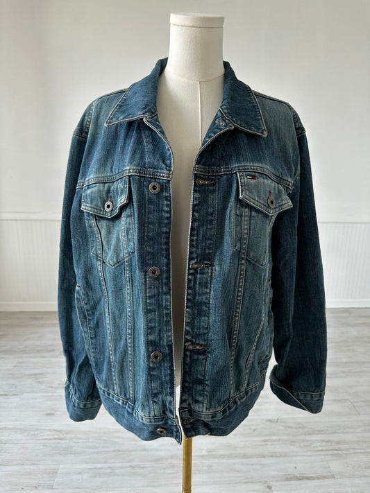 90s Tommy John denim jacket
