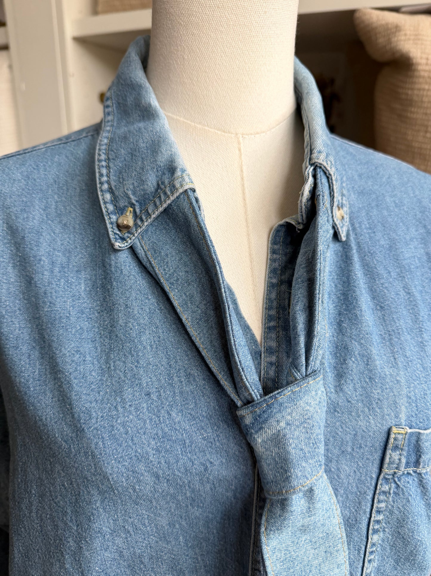 #4 Reworked button down