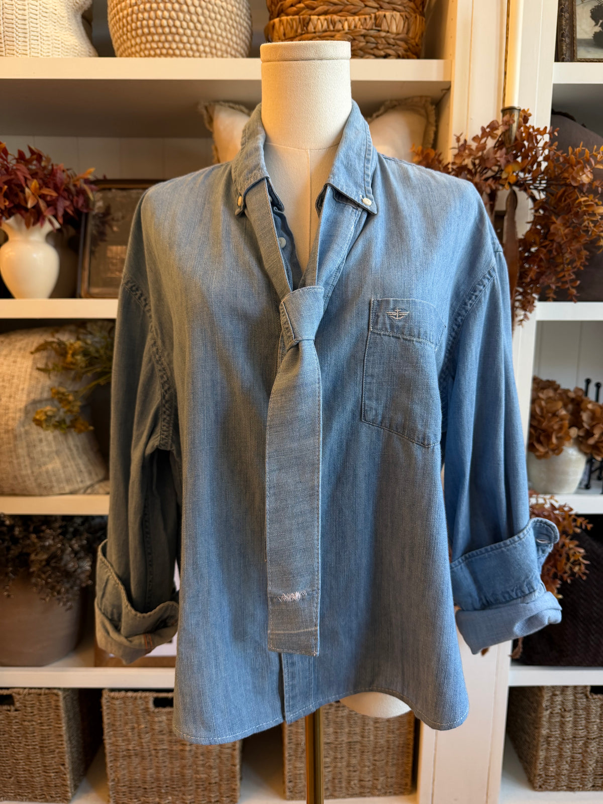 #4 Reworked button down. Fits S-L
