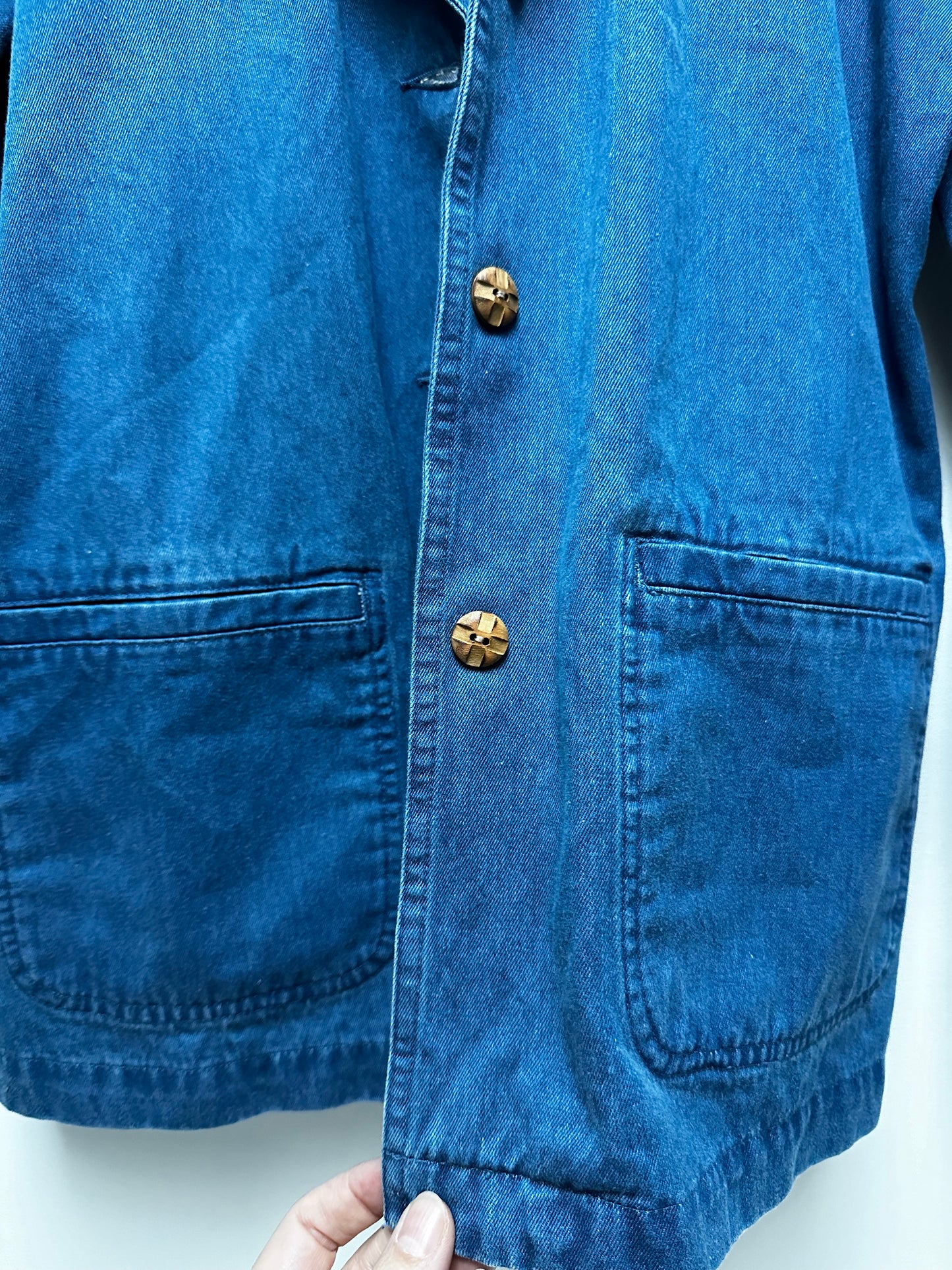 Vintage Appleseed’s denim blazer