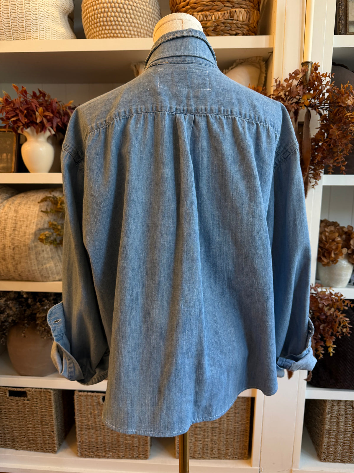 #4 Reworked button down. Fits S-L