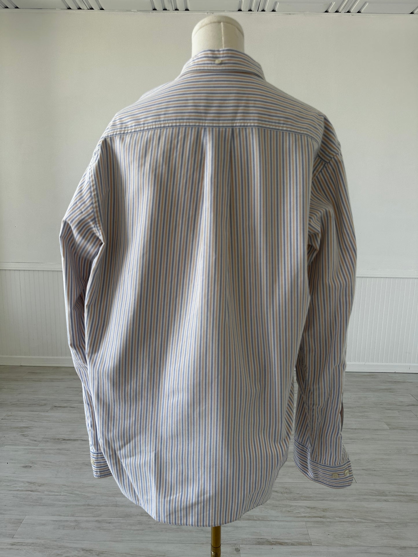 Brooks Brothers striped oxford