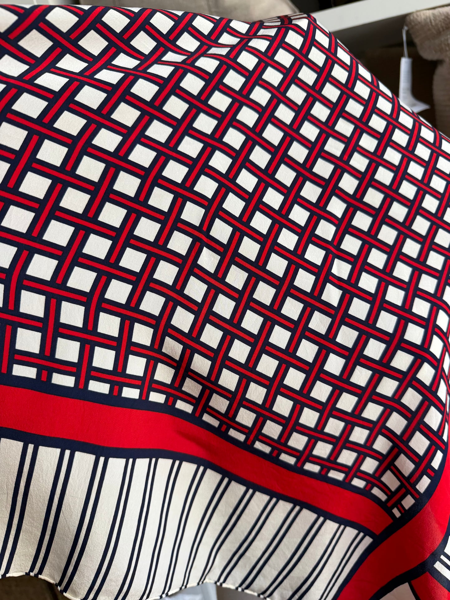 #11 Vintage Yves Saint Laurent silk scarf