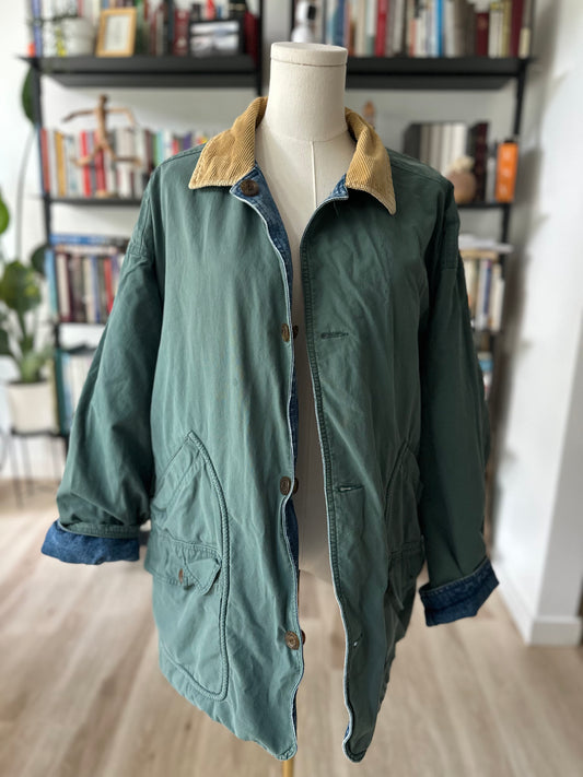 90s Reversible barn jacket