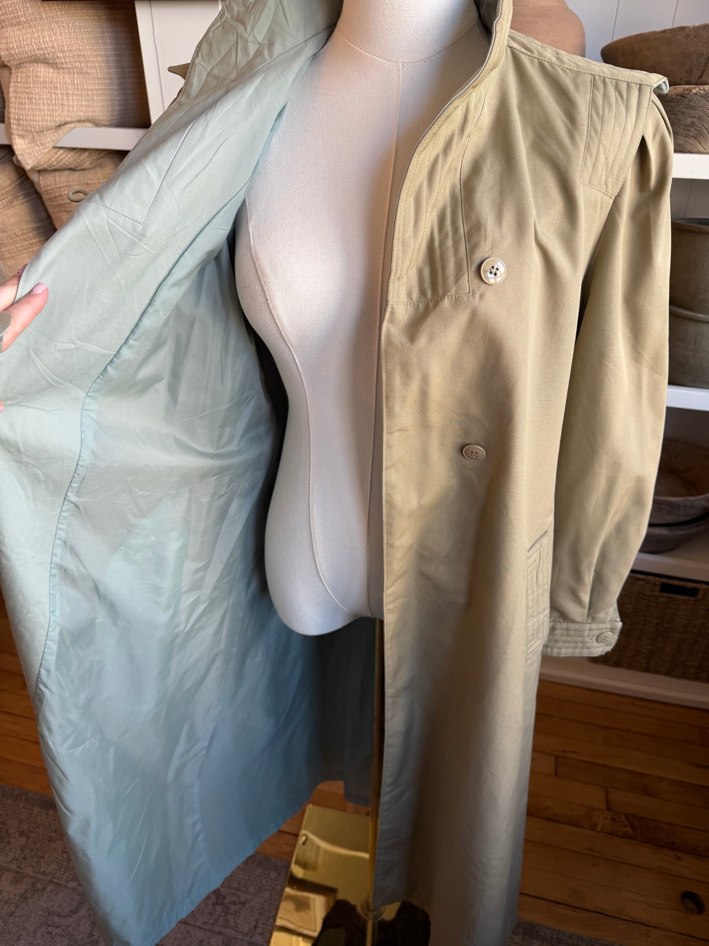 Vintage J Gallery fitted trench #5