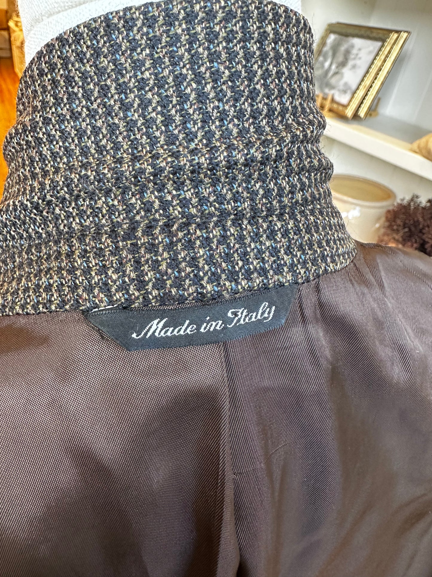 90s Resirva wool blazer. Made in Italy