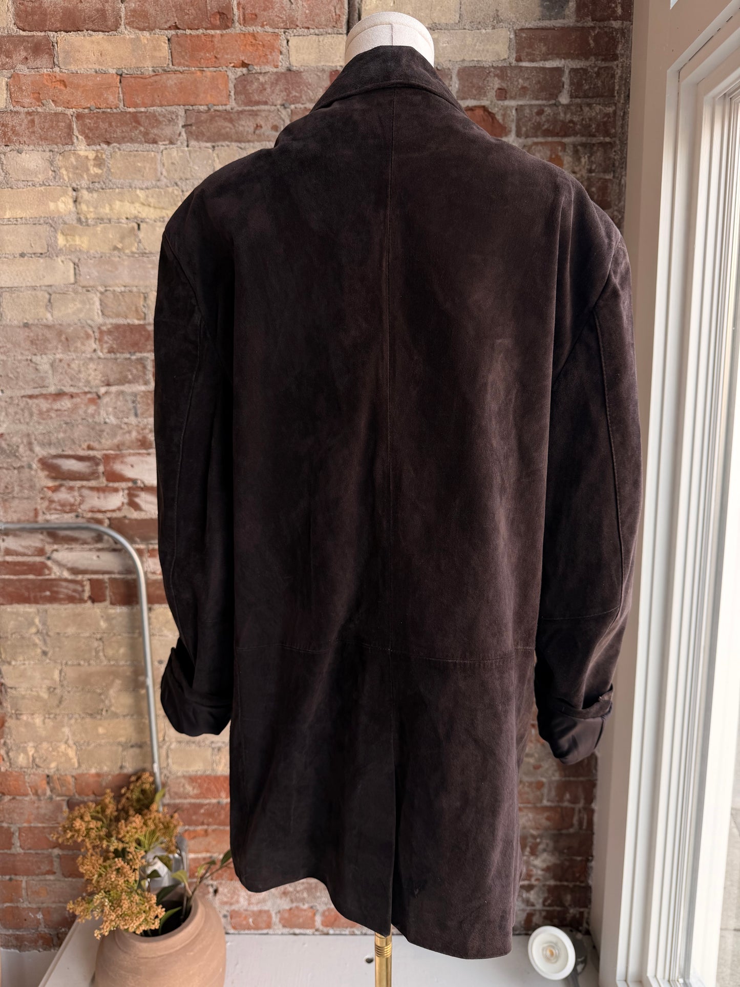 00s Apt 9 brown suede blazer