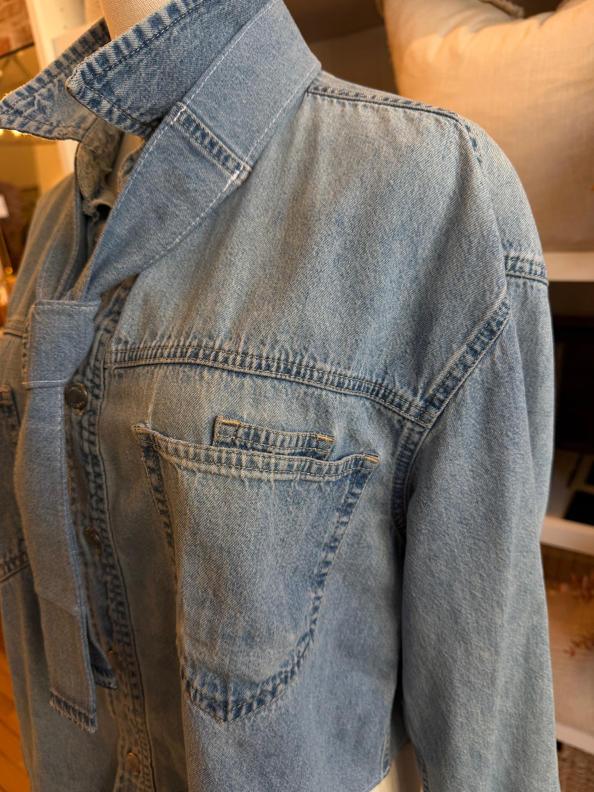 #3 Reworked button down. Fits XS-M petite