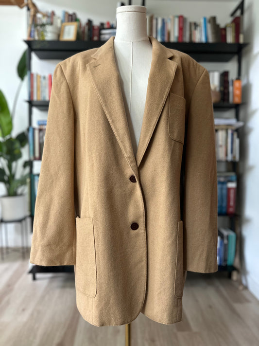 80s/90s Lauren by Ralph Lauren wool blazer. Made in the USA