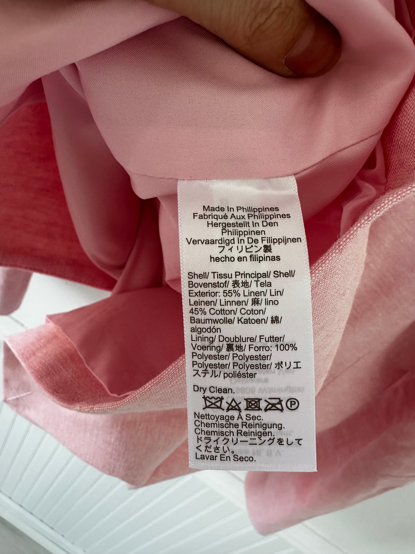 JCrew factory linen blazer. Size 12