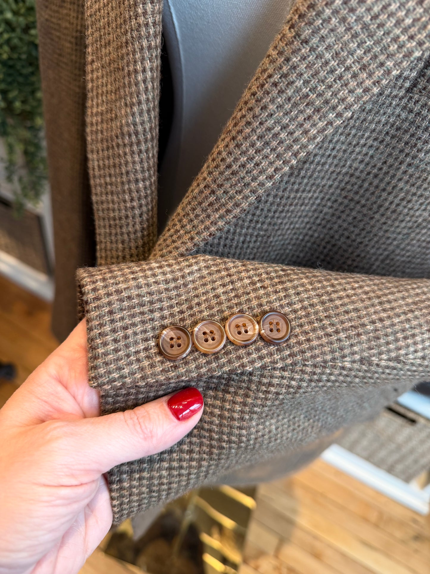 90s Lauren Ralph Lauren wool tweed jacket