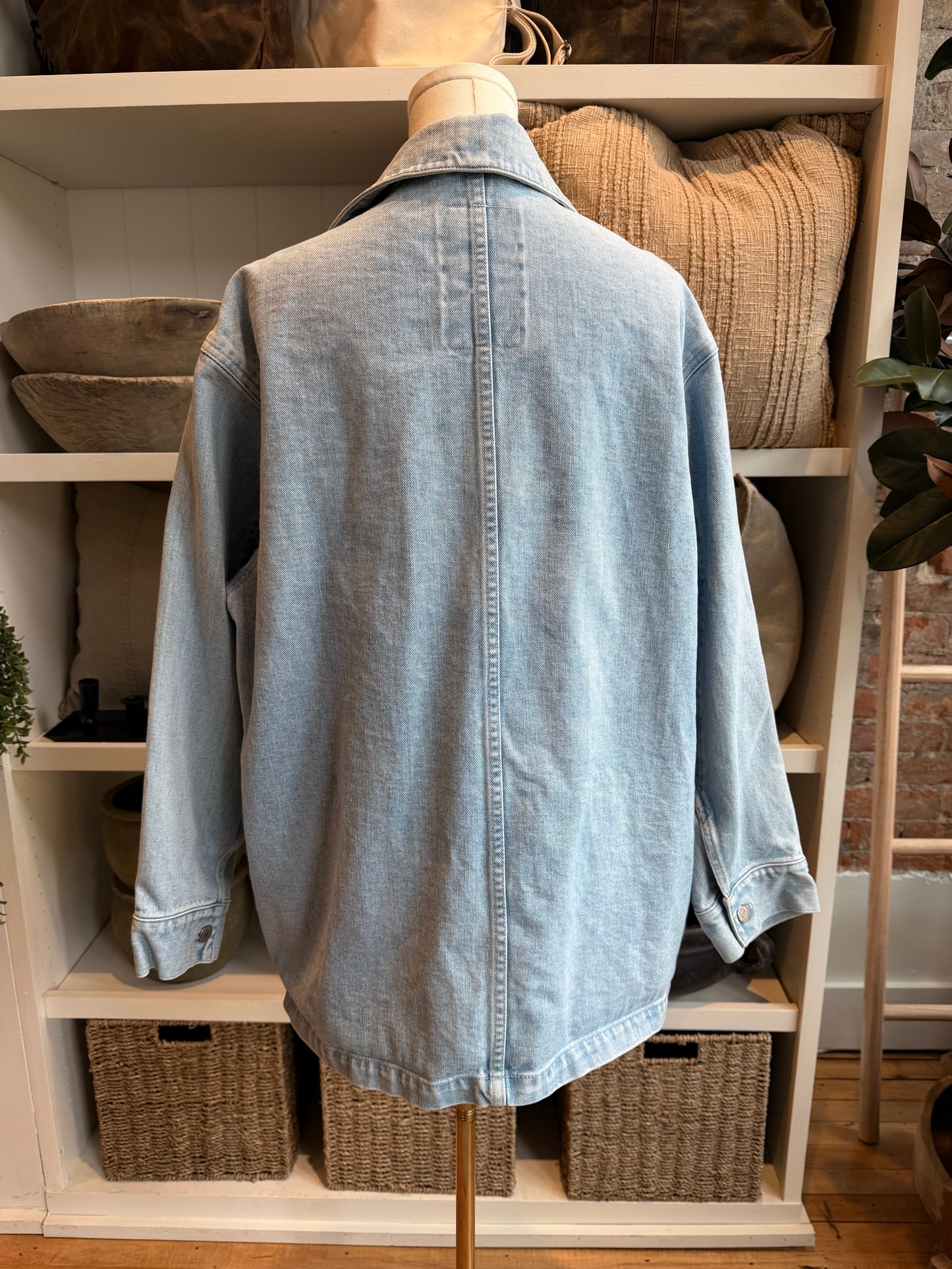 90s Lauren Ralph Lauren denim chore coat