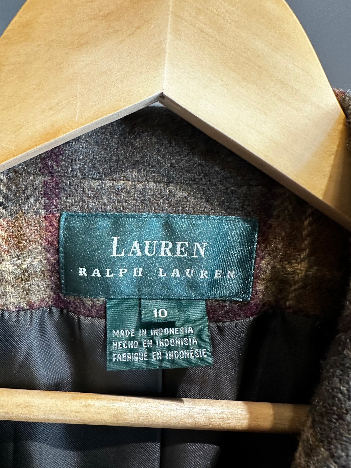 Lauren by Ralph Lauren wool blazer