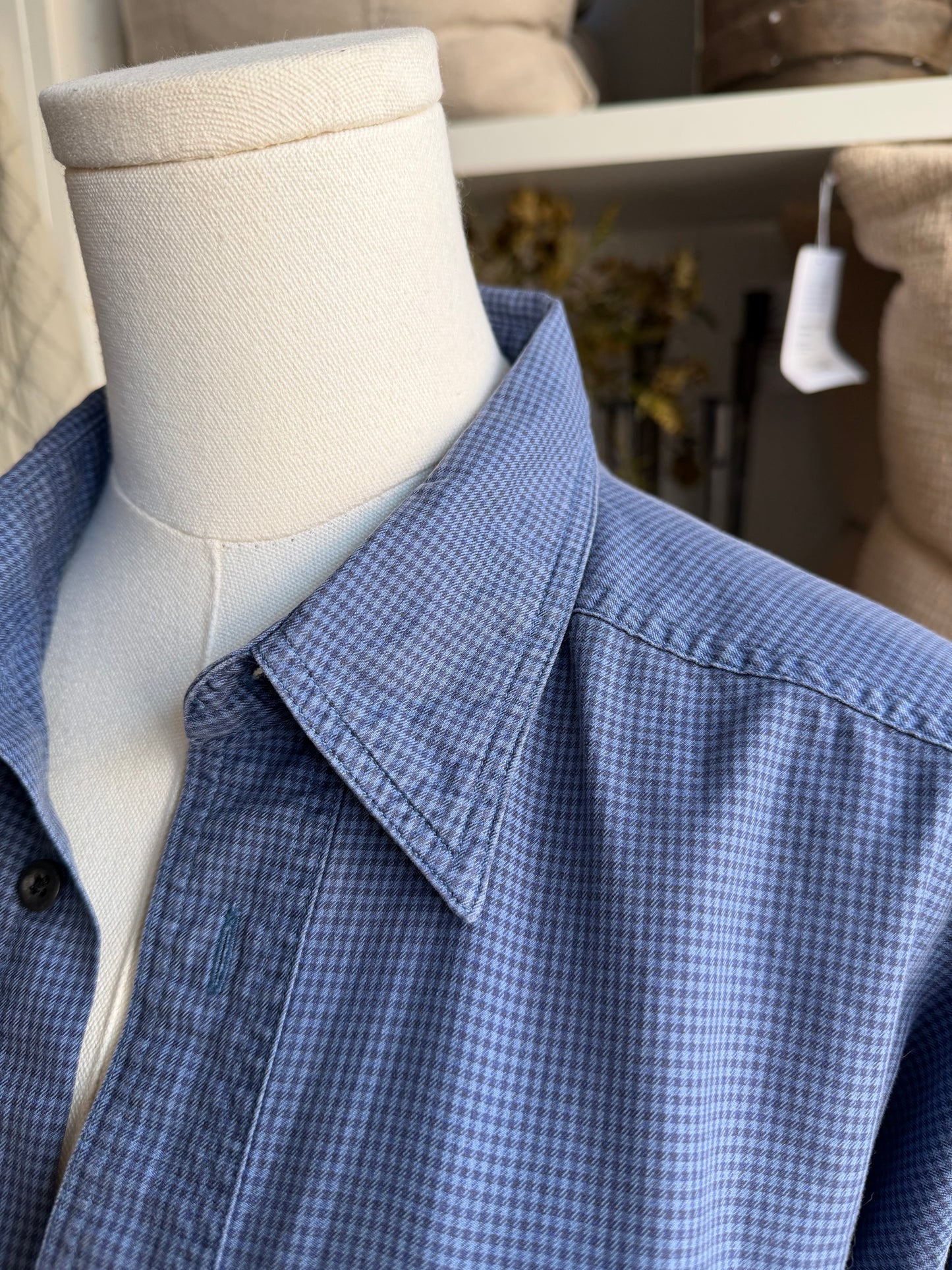 90s Nordstrom button cotton button down. Made in Hong Kong
