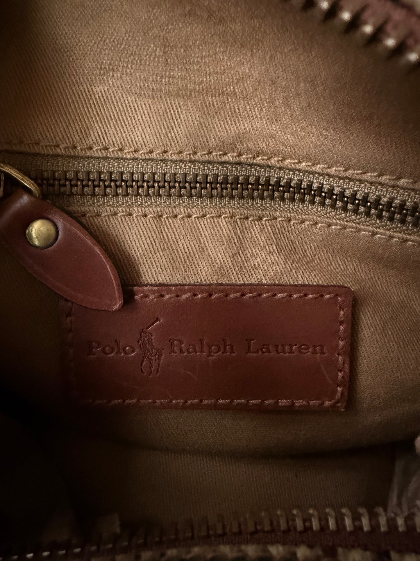 Vintage Polo Ralph Lauren mini duffle
