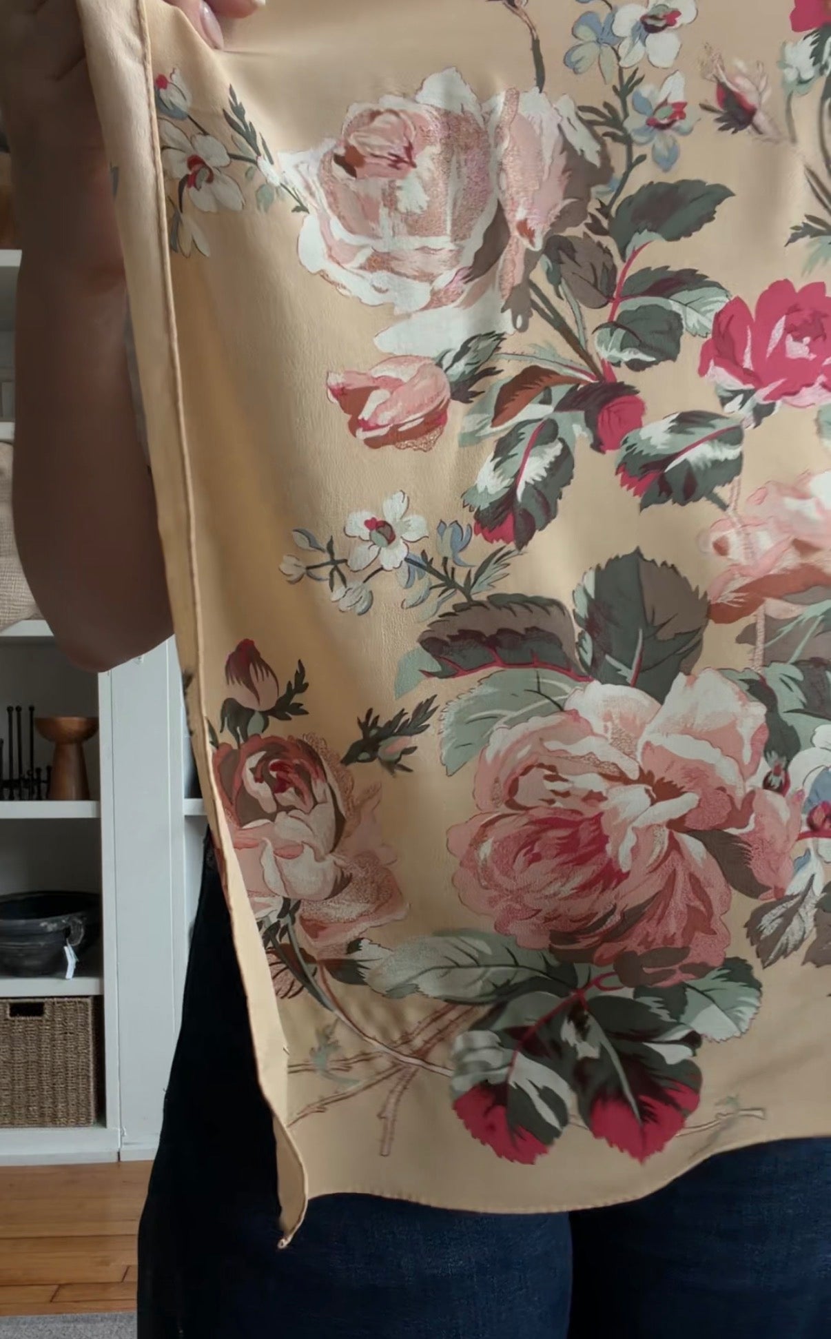 90s Ralph Lauren silk scarf
