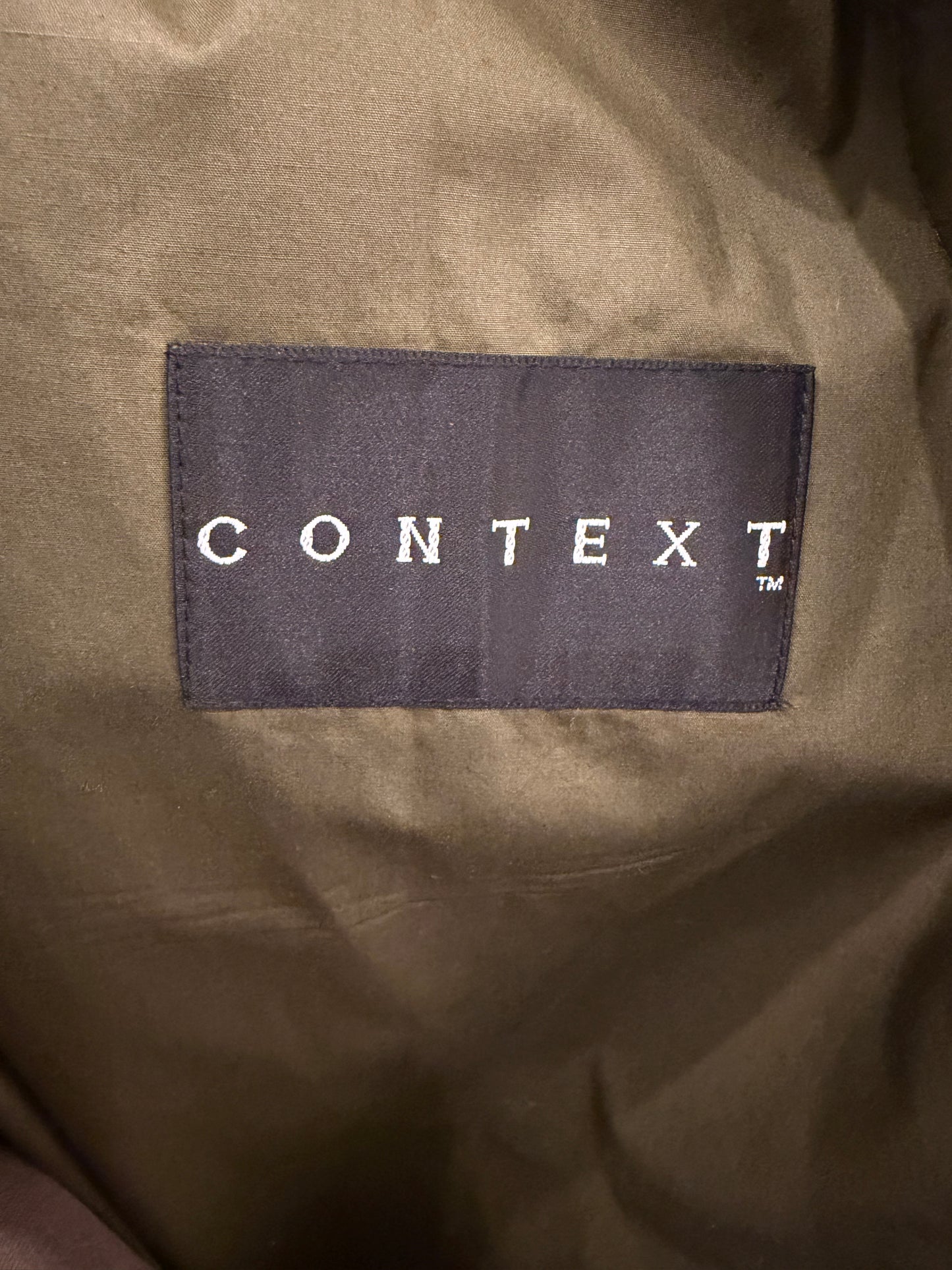 90s Context green light weight trench