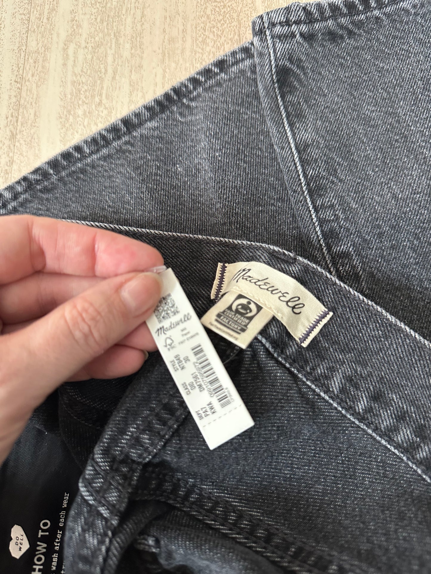 Madewell Super wide leg jeans. Size 30. NWT