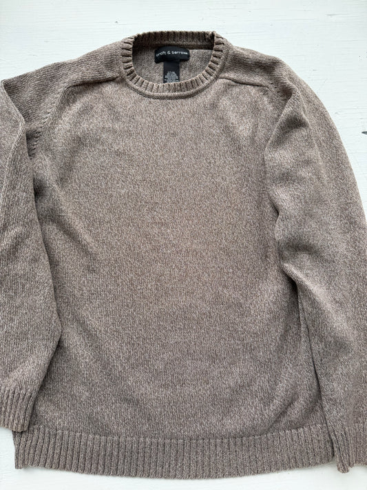 00s Croft and Barrow marled cotton sweater