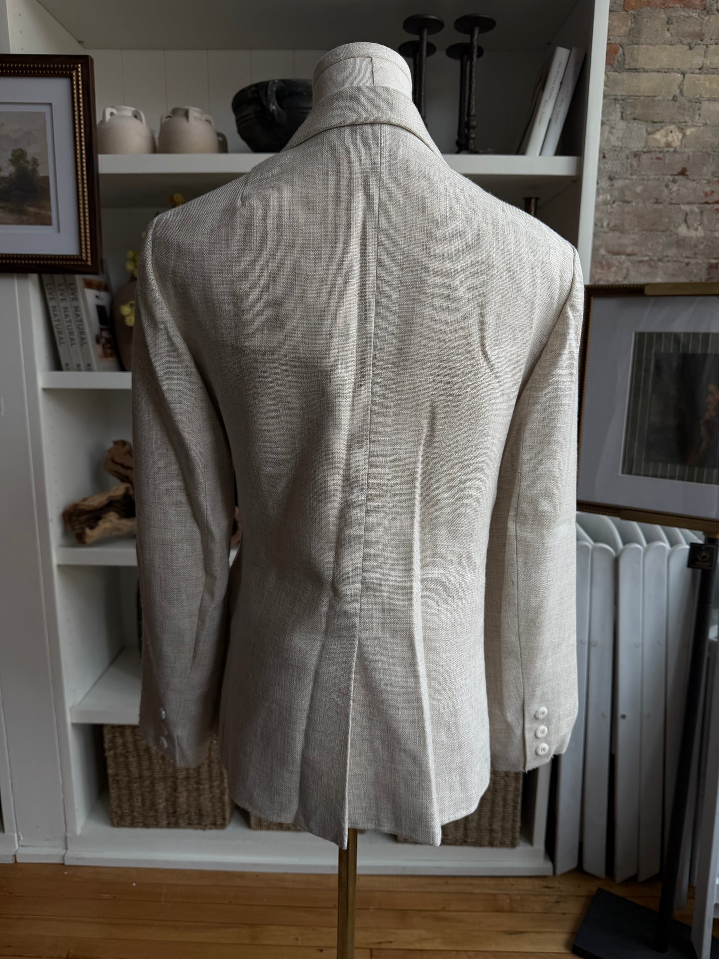 Vintage Austin Hill linen blazer