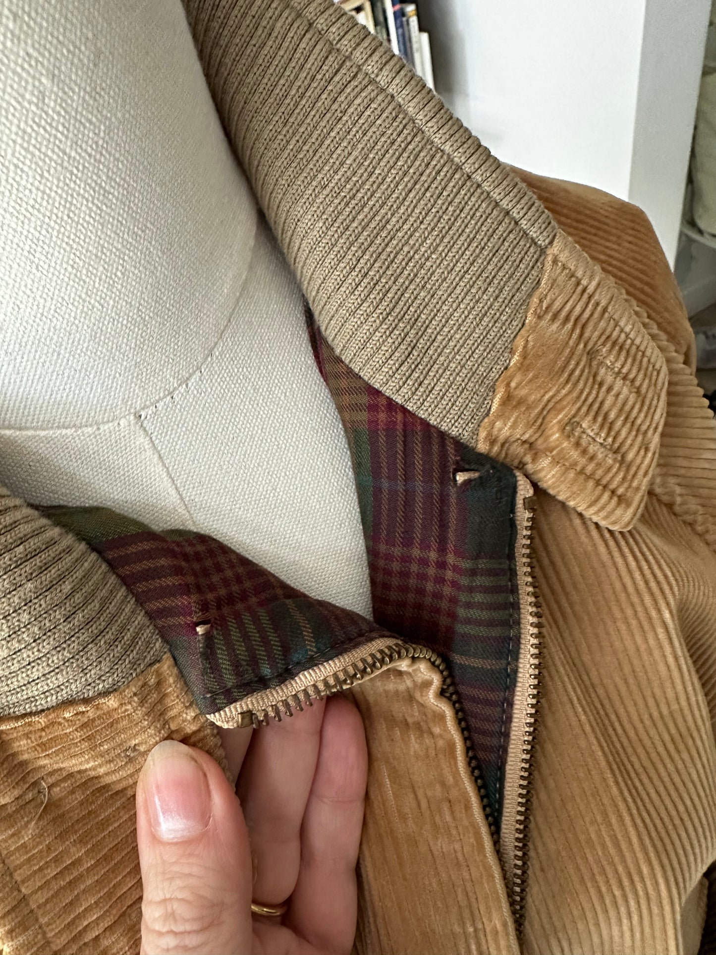 90s Polo Ralph Lauren corduroy bomber