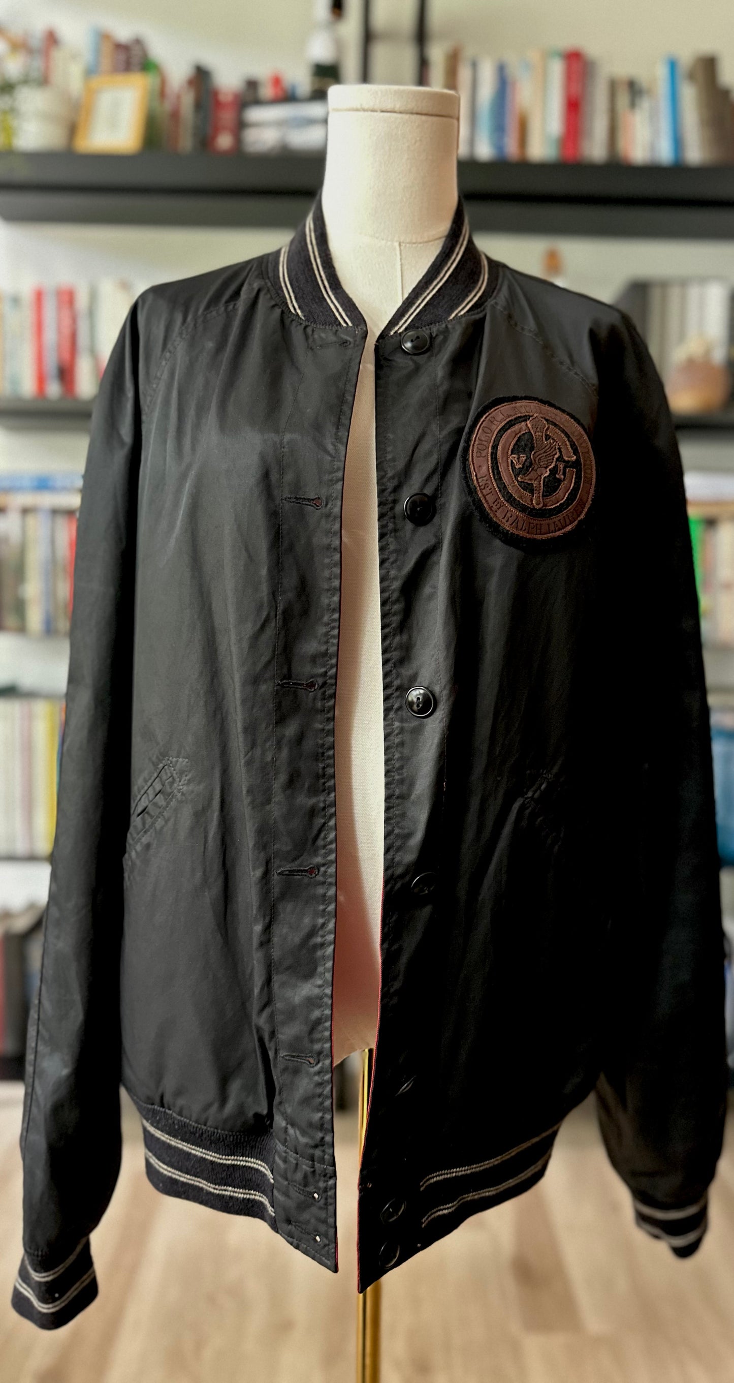 00s Polo Ralph Lauren reversible bomber jacket