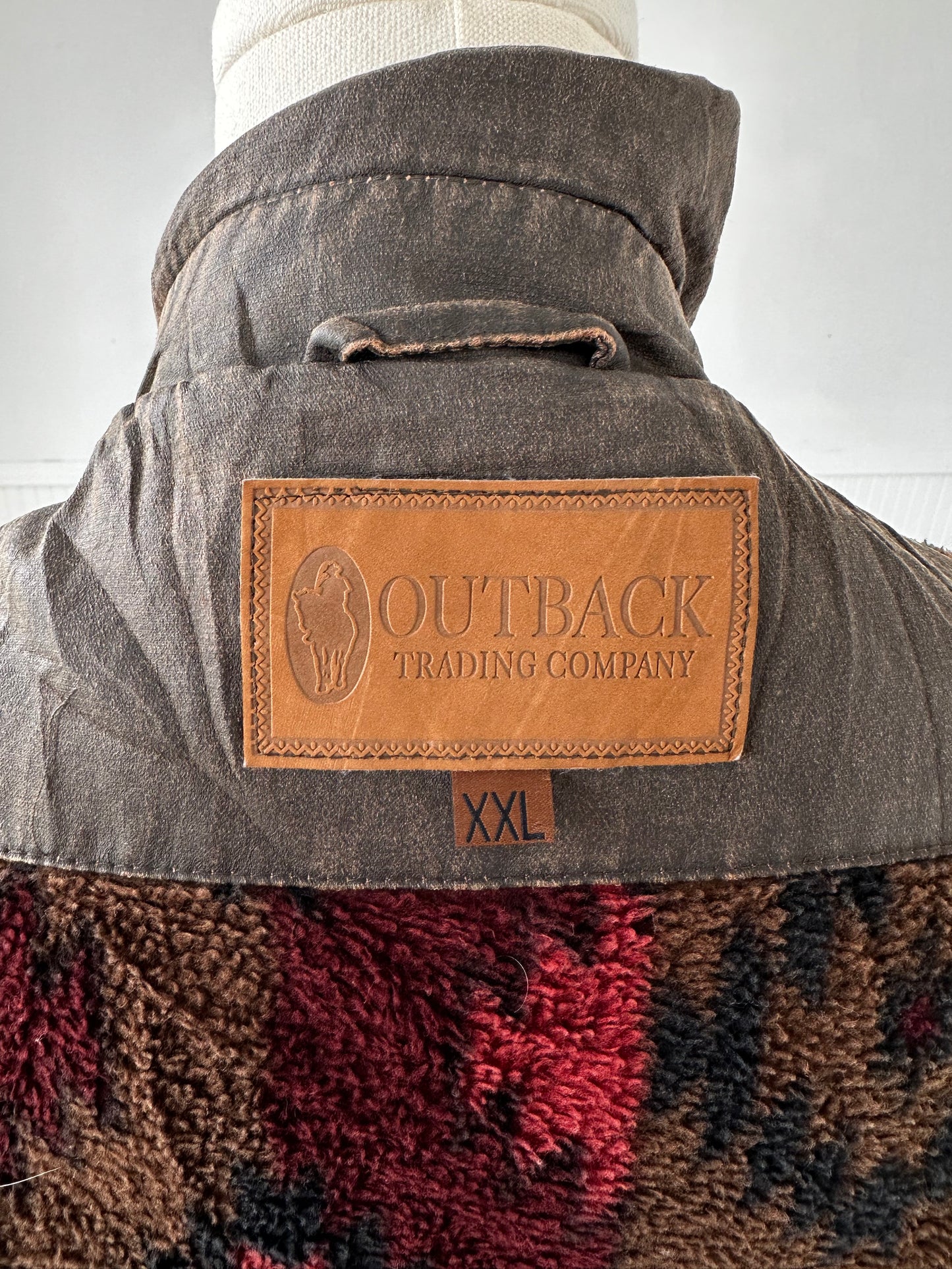 90s Outback Trading Company waxed jacket