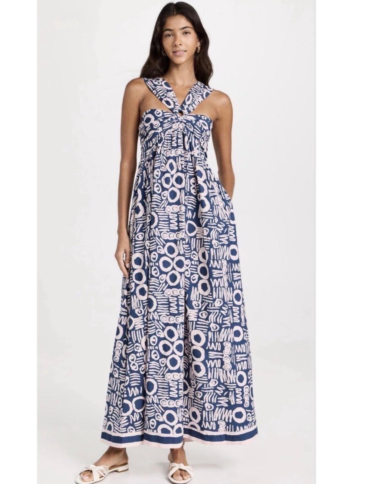 Cleobella Zola maxi dress size medium. Worn a few times