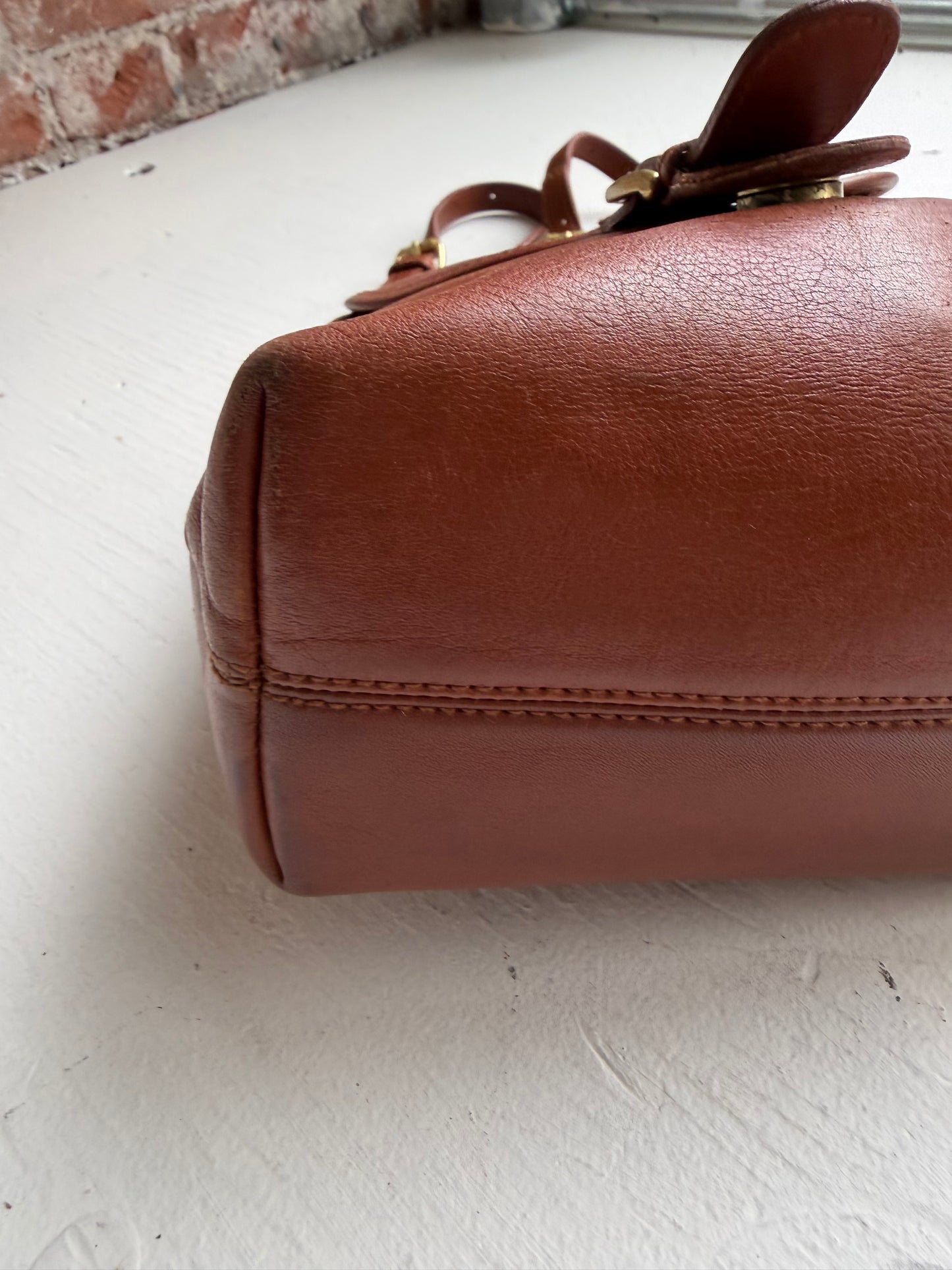 90s Hunt Club leather backpack