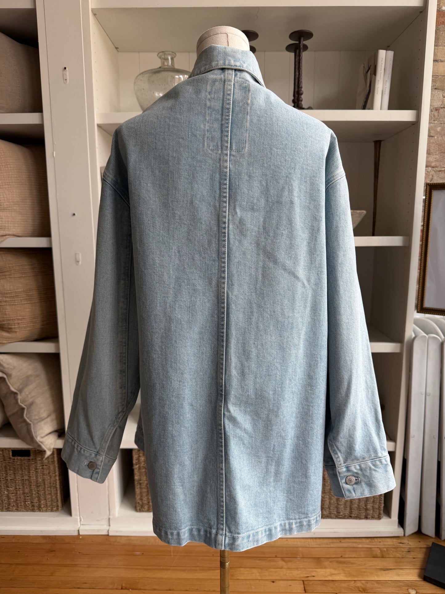 90s Lauren Ralph Lauren denim chore coat (slightly darker)