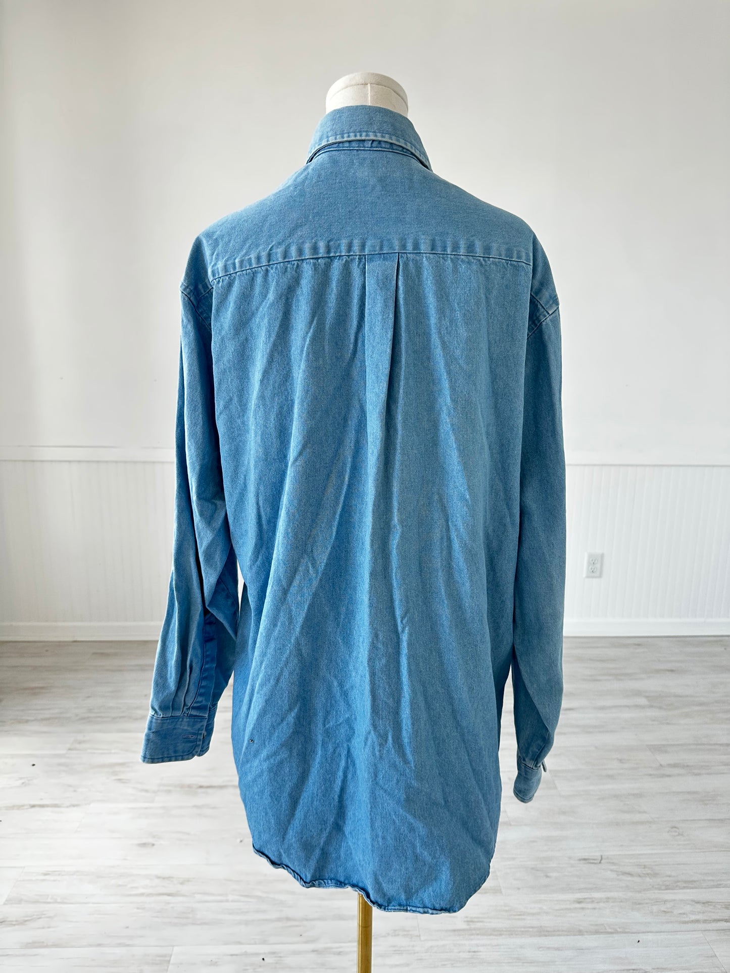 90s Bulwark denim button down. Made in the USA