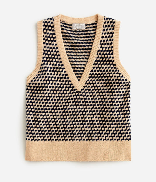 J.Crew cashmere vest. Size medium. NWT